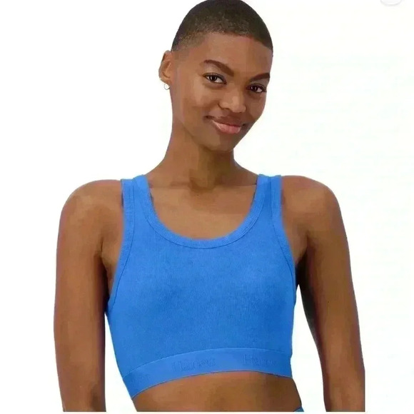 Hanes Other - Hanes Originals Women's SuperSoft Comfyweear Sleep Banded Crop Top Size Medium